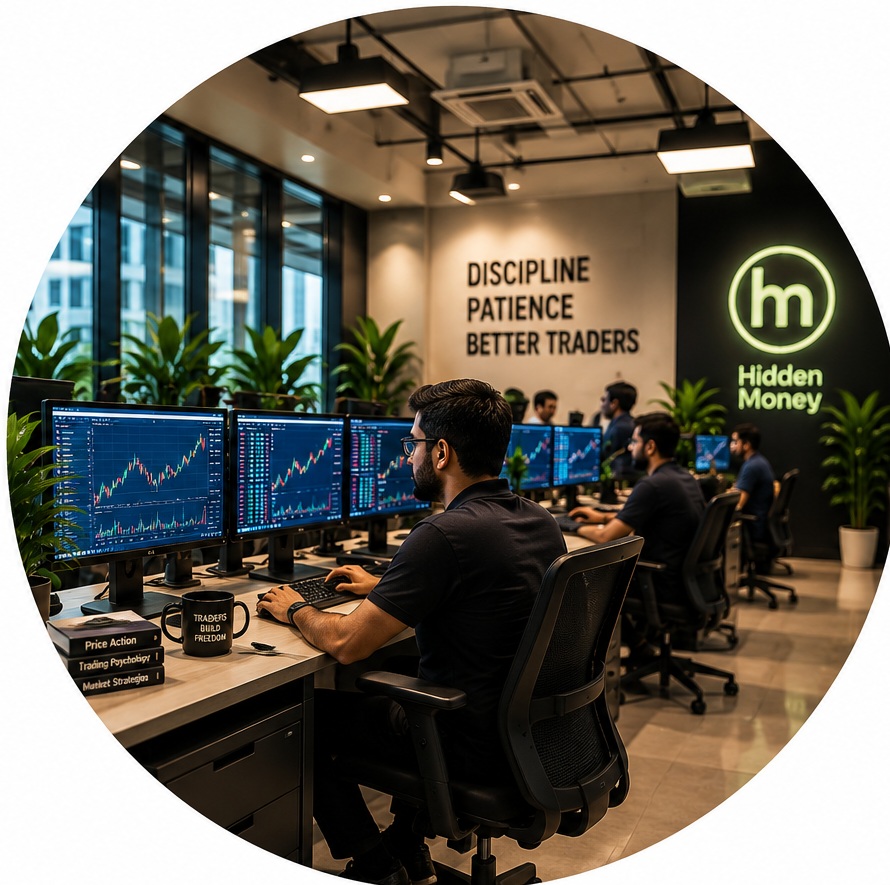 Hidden Money trading floor community